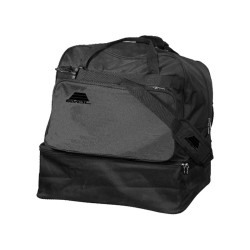 Borsone calcio con fondo porta scarpe evol carry nero