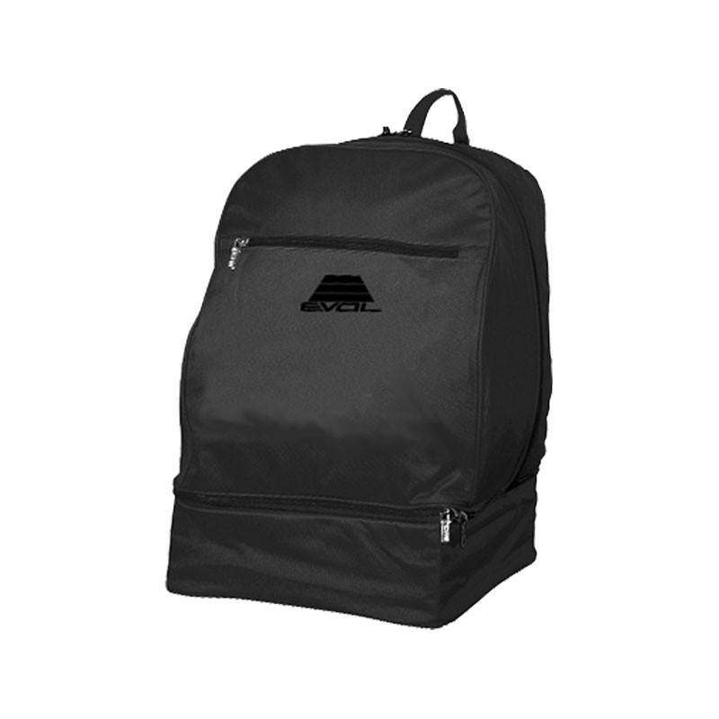 Zaino calcio con fondo per scarpe evol envelope nero