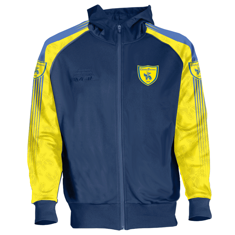 Tuta sportiva pressing colore blu