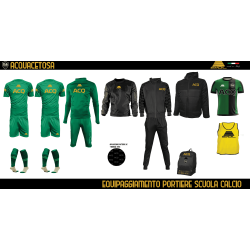 Kit Completo Scuola Calcio Portiere Acquacetosa ASD