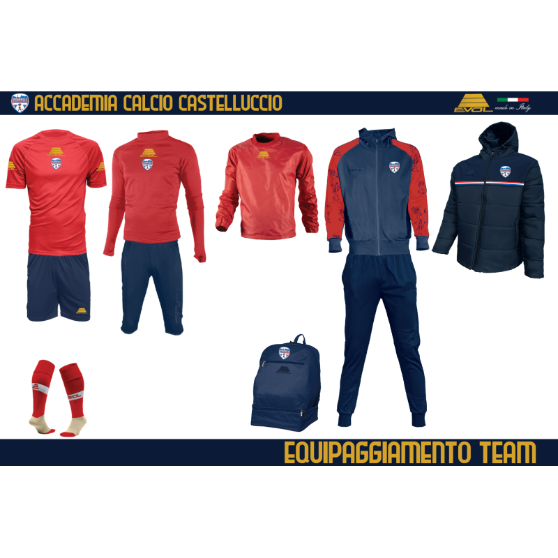 KIT ACCADEMIA CALCIO CASTELLUCCIO