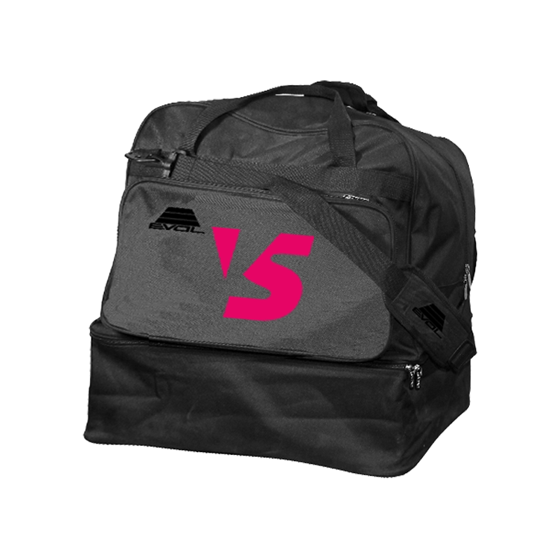 Borsa calcio con fondo per scarpe evol envelope nero mysp