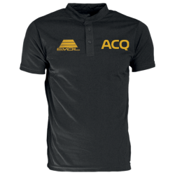 Polo sportiva tessuto tecnico con patch